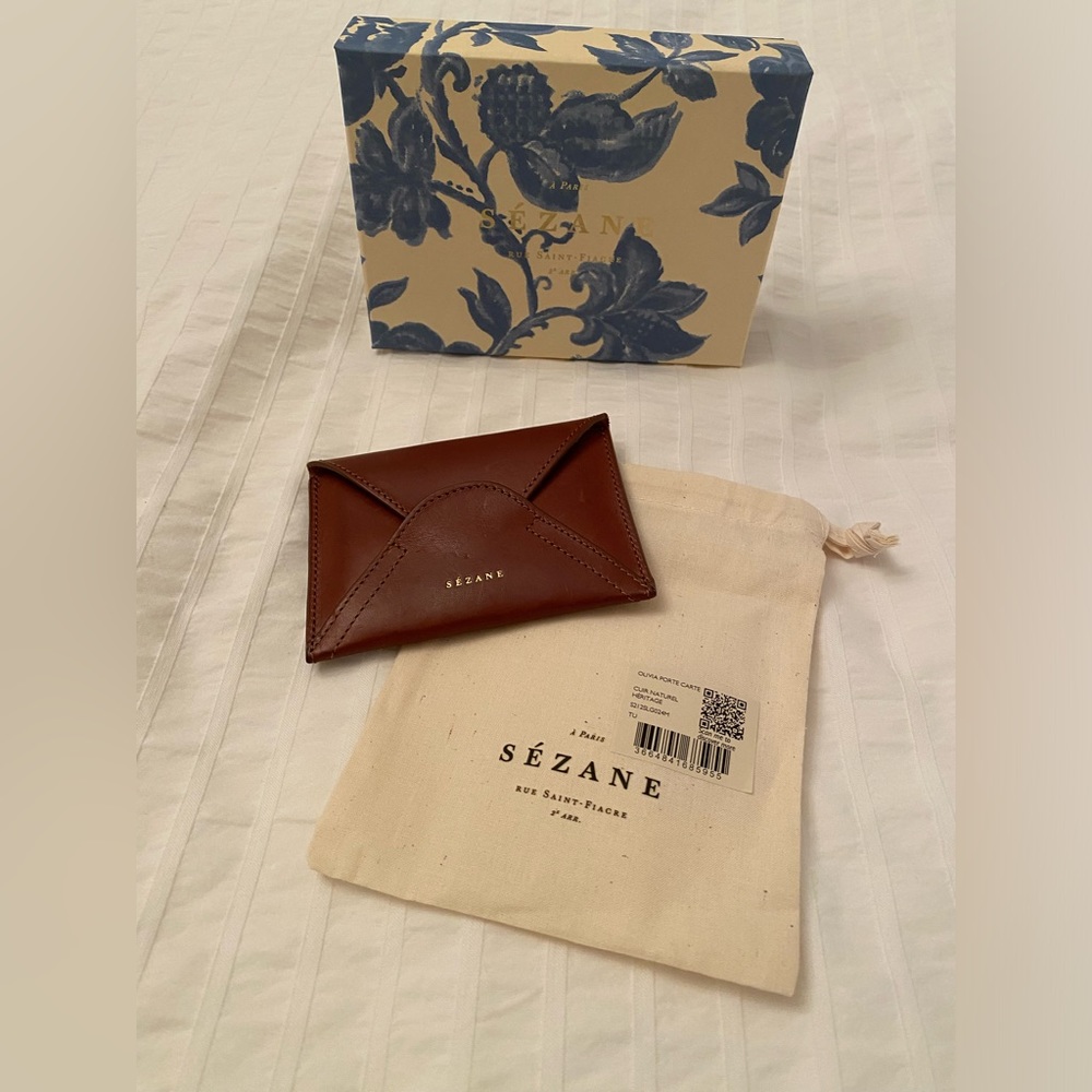 Sezane Olivia card wallet